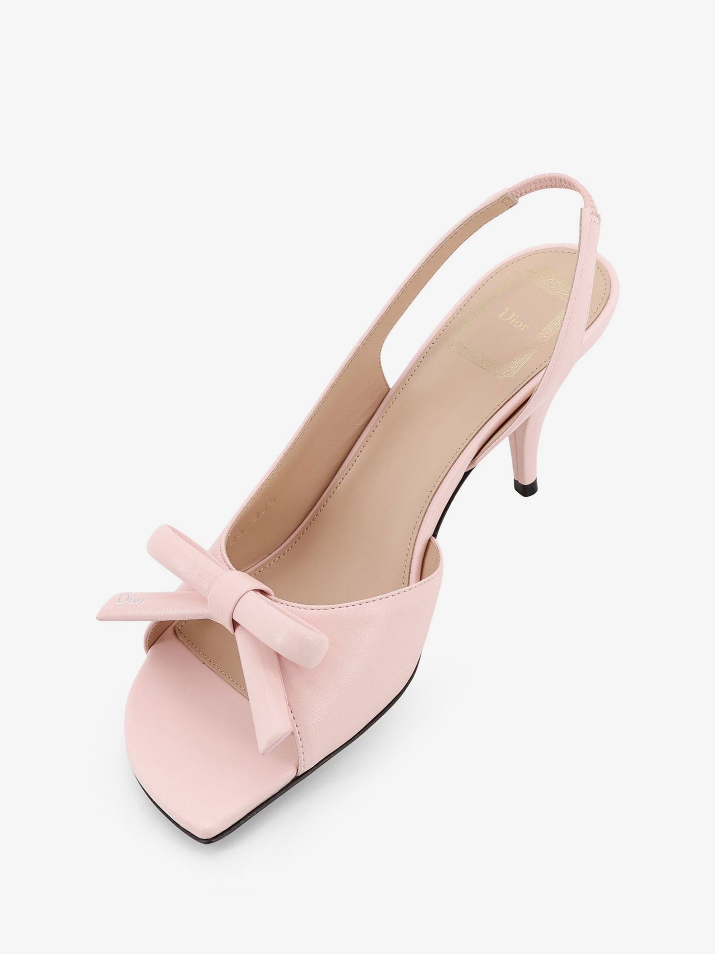 Dior Women Dior Bow Leather Sandals CHRISTIAN DIOR
