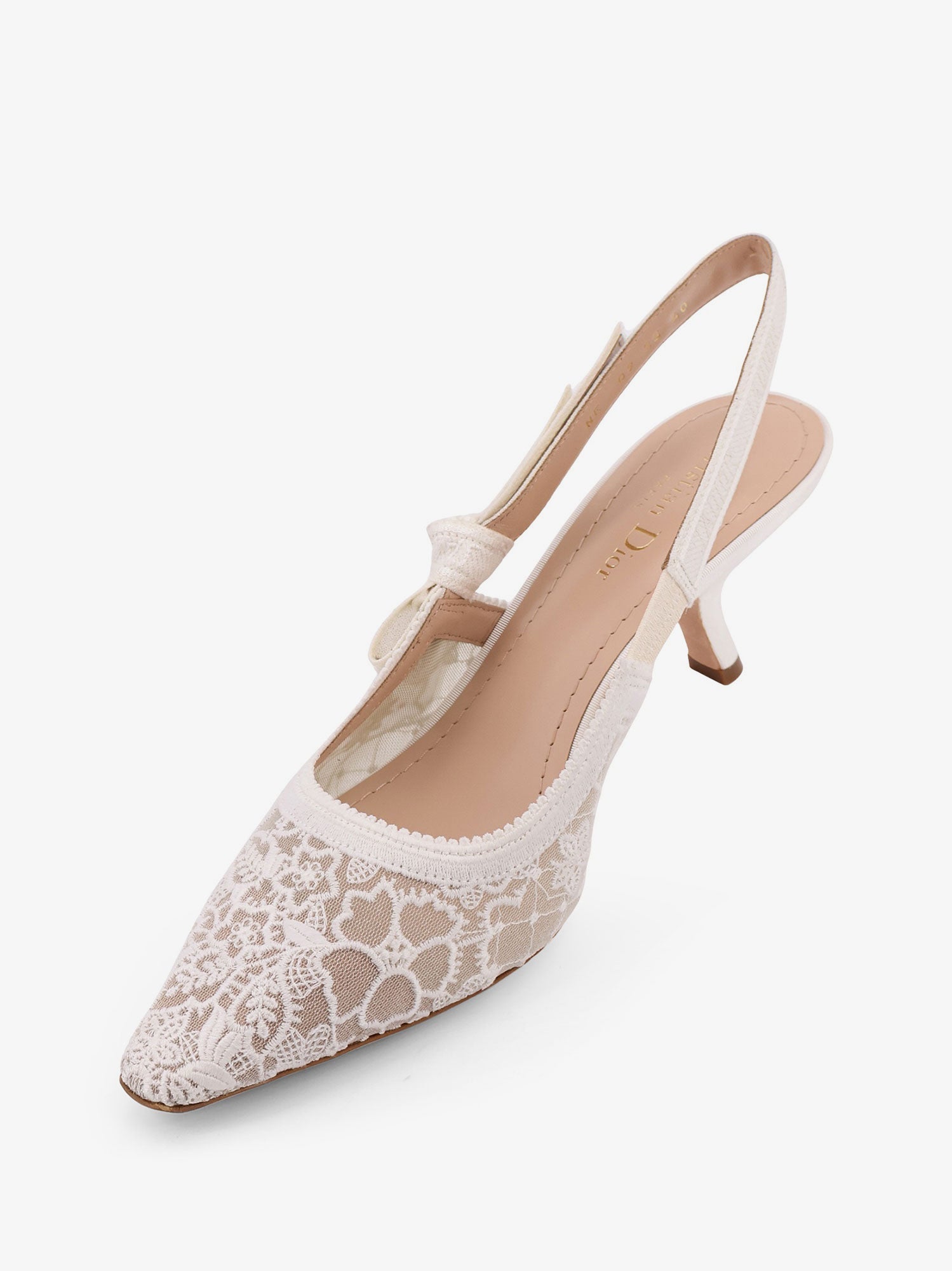 Dior Women J'adior Lace Pumps With Side Bow Detail CHRISTIAN DIOR