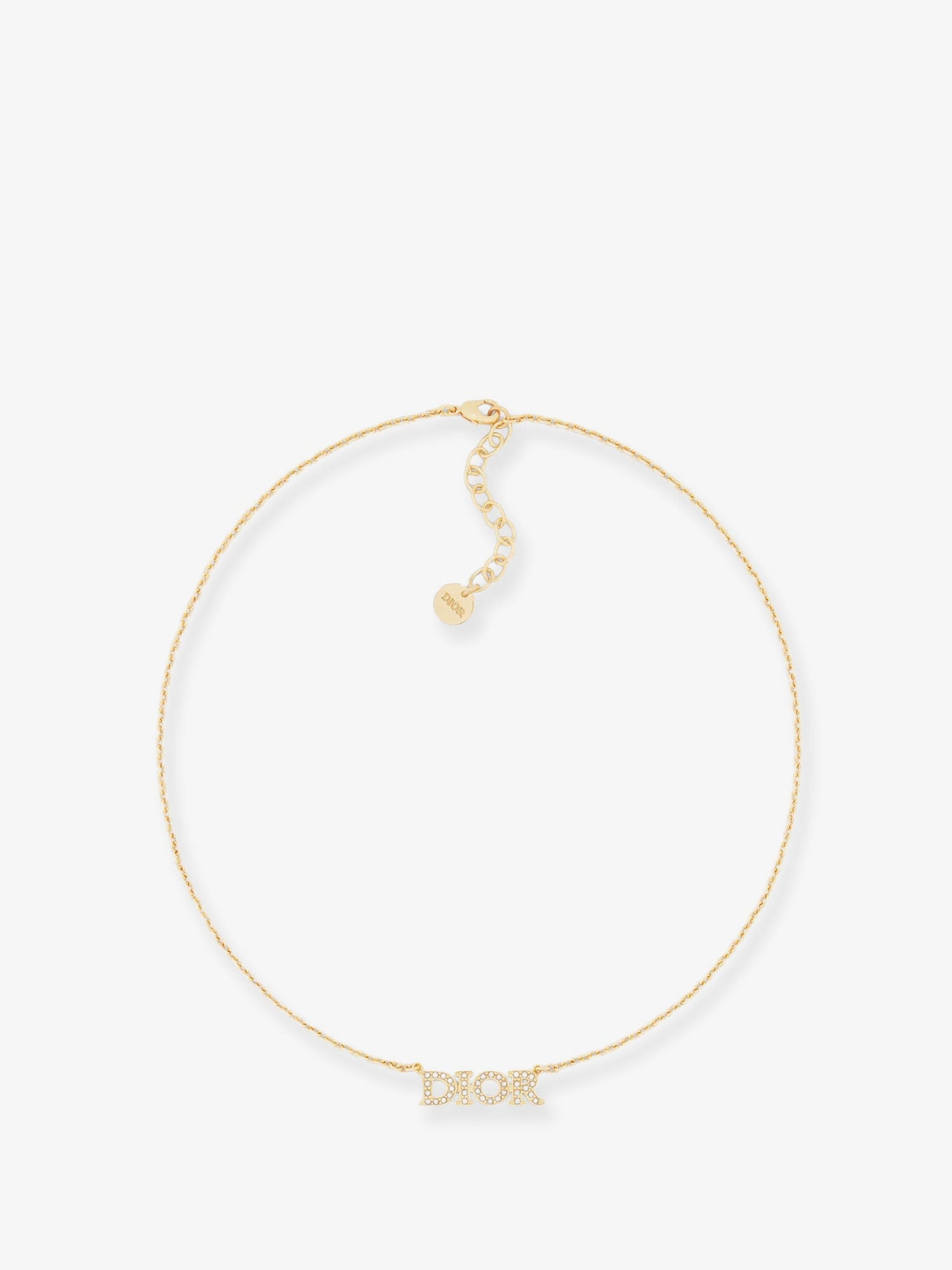 Dior Women Diorevolution Metal Necklace With Gold Finishes CHRISTIAN DIOR