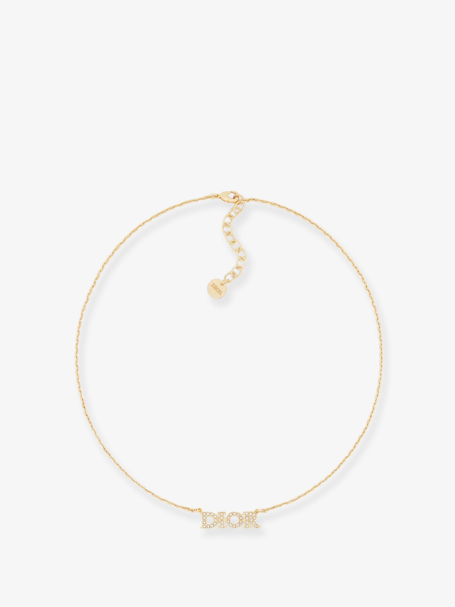 Dior Women Diorevolution Metal Necklace With Gold Finishes CHRISTIAN DIOR