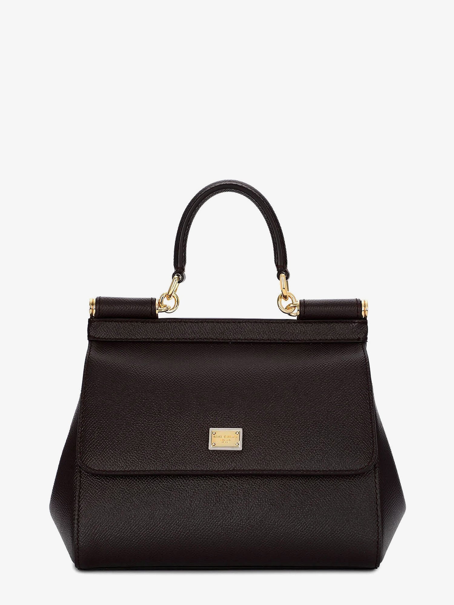 Dolce & Gabbana Women Sicily Medium Leather Crossbody Bag DOLCE & GABBANA