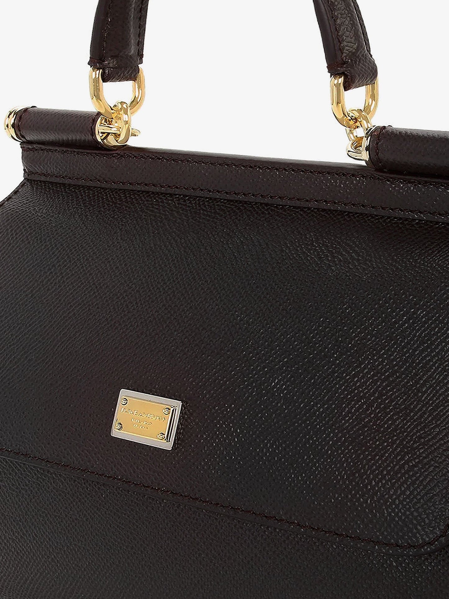 Dolce & Gabbana Women Sicily Medium Leather Crossbody Bag DOLCE & GABBANA