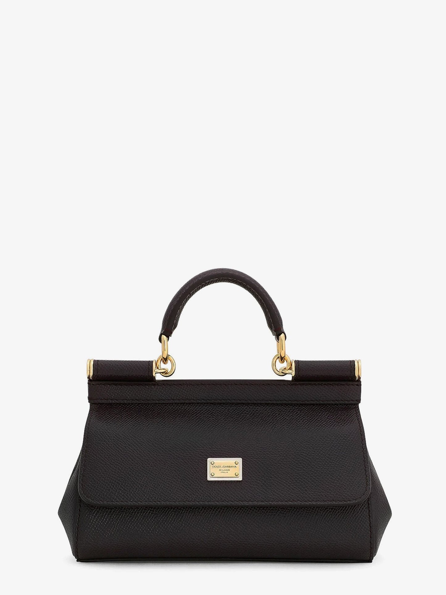 Dolce & Gabbana Women Sicily Small Leather Crossbody Bag DOLCE & GABBANA