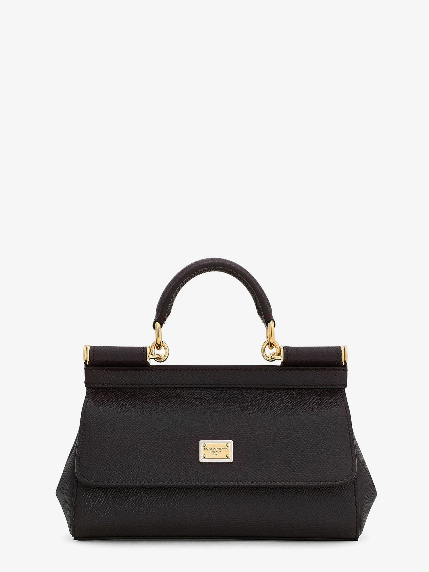 Dolce & Gabbana Women Sicily Small Leather Crossbody Bag DOLCE & GABBANA