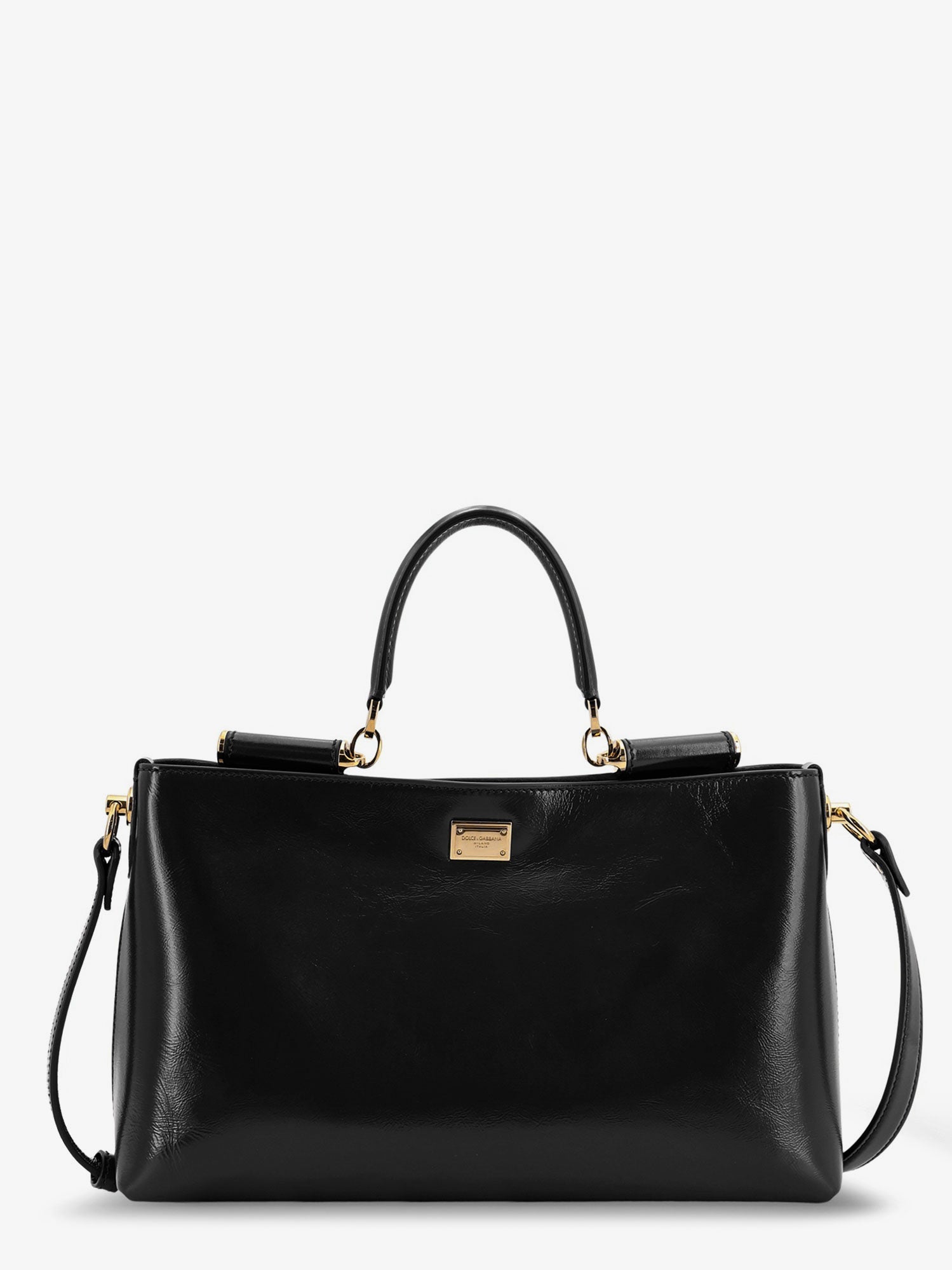 Dolce & Gabbana Women Leather Crossbody Bag DOLCE & GABBANA