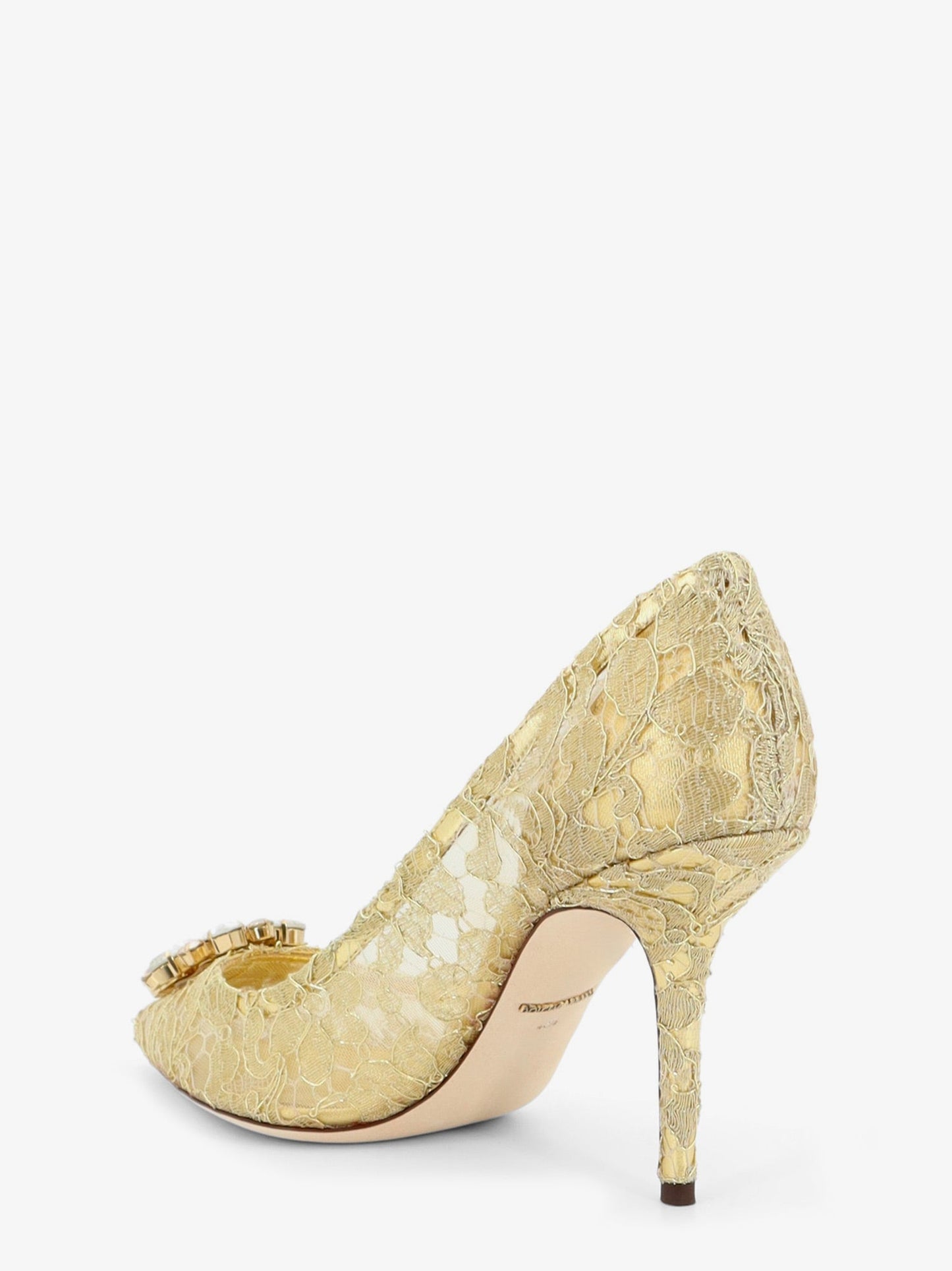 Dolce & Gabbana Women Bellucci Lurex Lace Pumps DOLCE & GABBANA