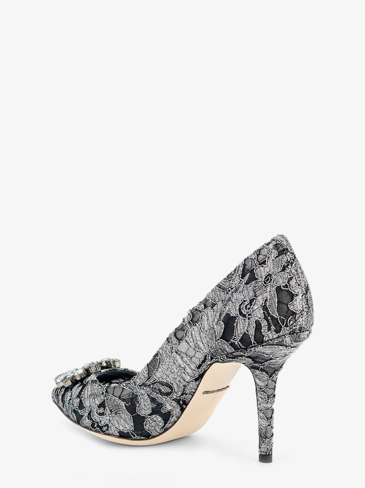 Dolce & Gabbana Women Bellucci Lurex Lace Pimps DOLCE & GABBANA