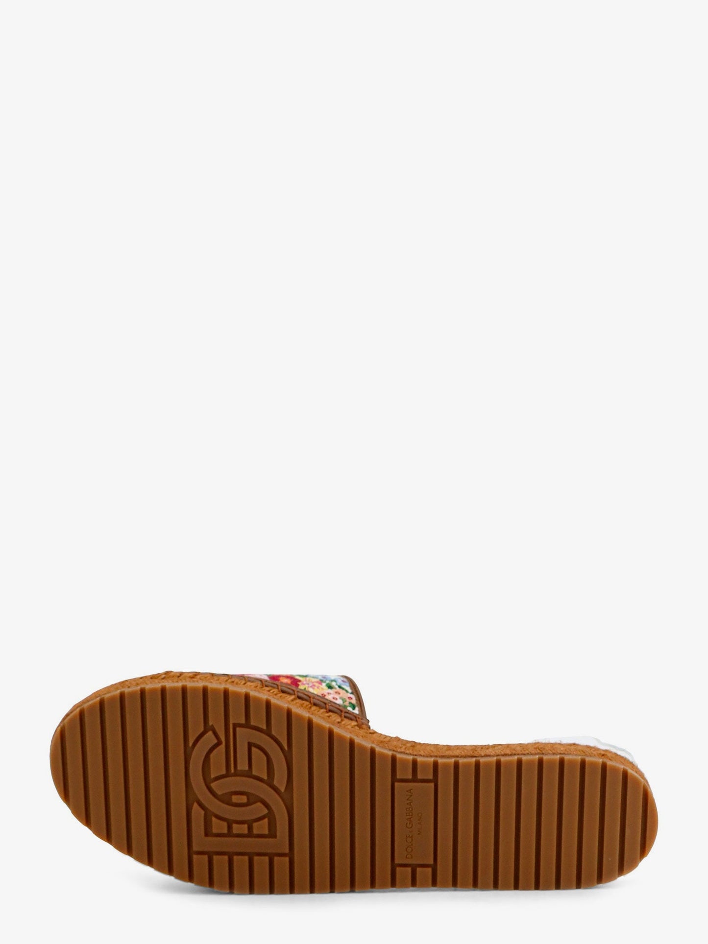Dolce & Gabbana Women Canvas Sandals With Embroidered Logo On The Front DOLCE & GABBANA