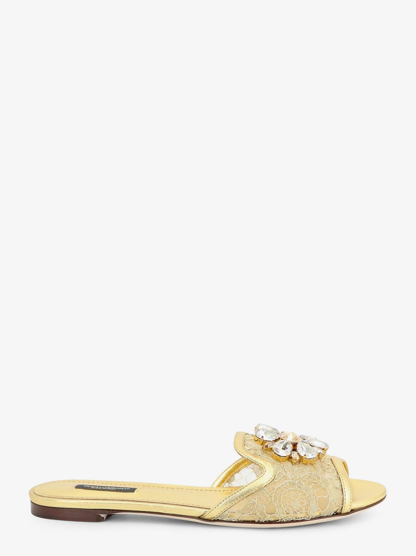 Dolce & Gabbana Women Sandali Rainbow In Pizzo Lurex DOLCE & GABBANA