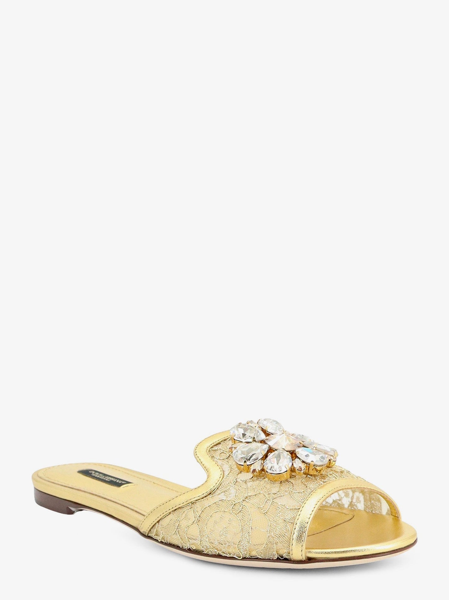 Dolce & Gabbana Women Sandali Rainbow In Pizzo Lurex DOLCE & GABBANA