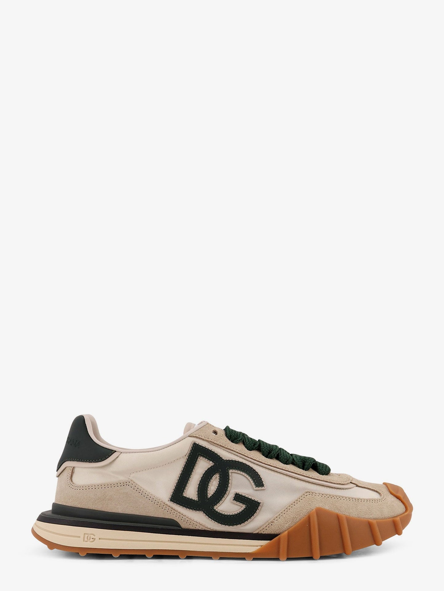 Dolce & Gabbana Men Nylon Sneakers With Lateral Dg Logo DOLCE & GABBANA