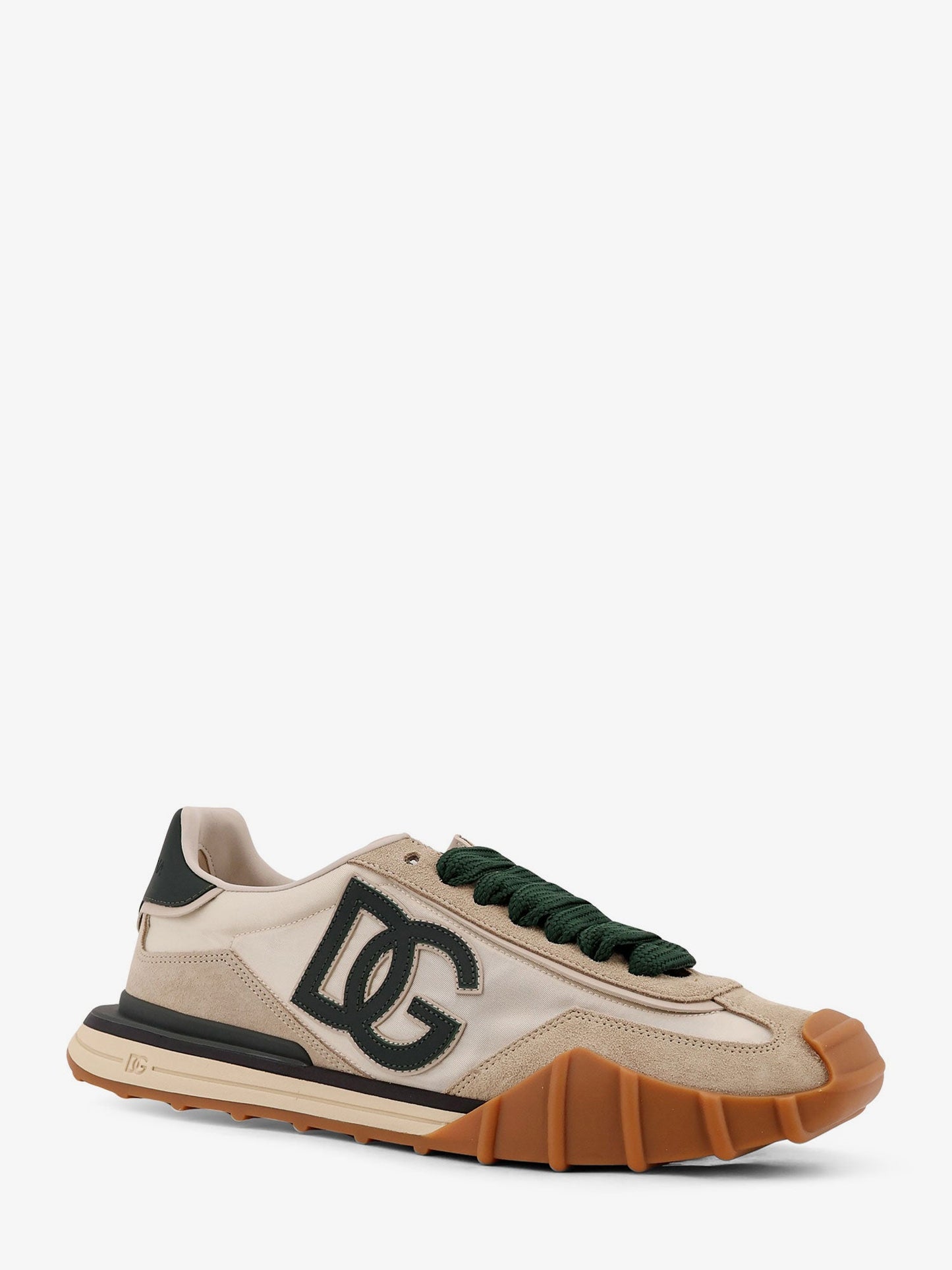 Dolce & Gabbana Men Nylon Sneakers With Lateral Dg Logo DOLCE & GABBANA