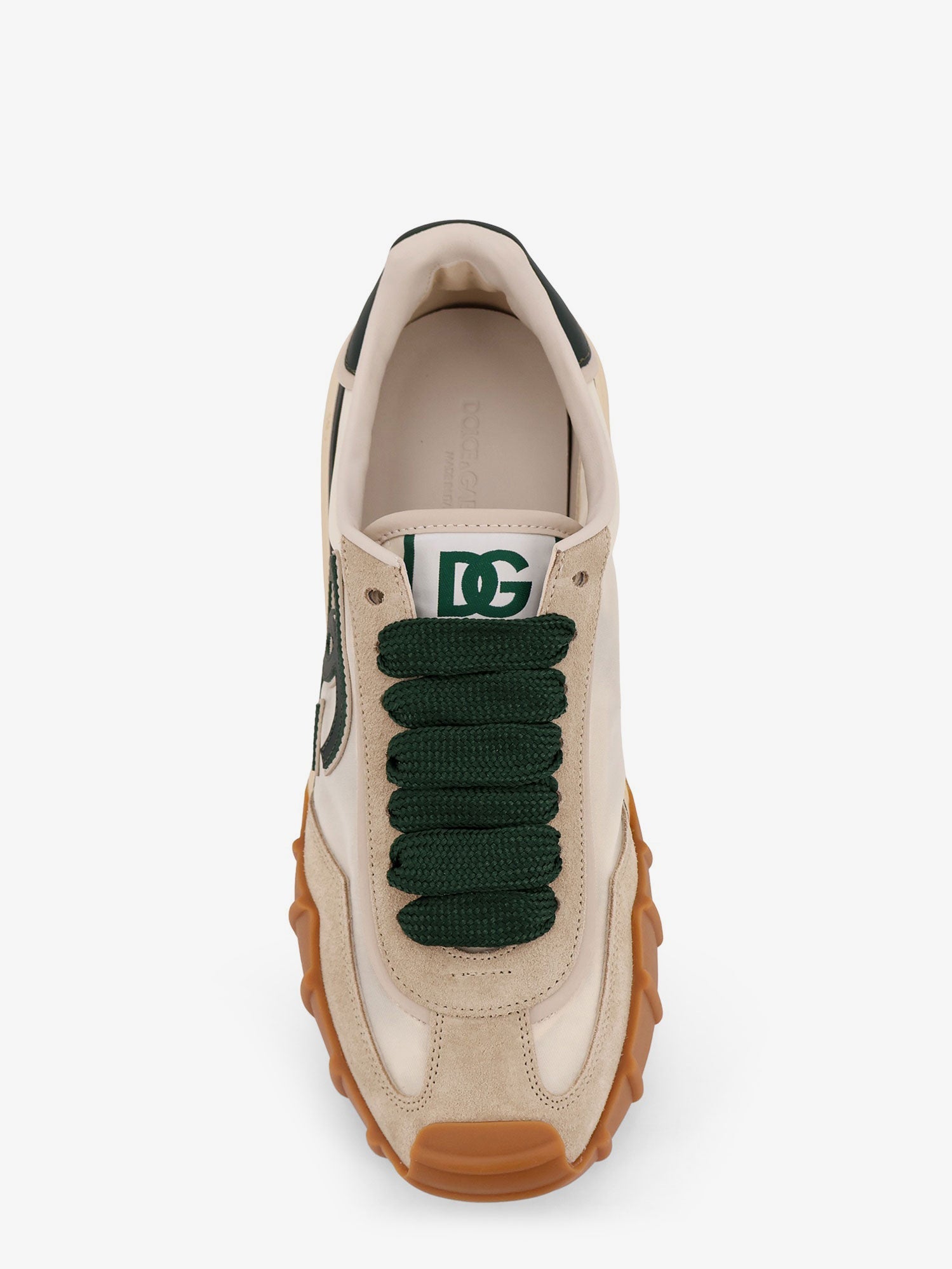 Dolce & Gabbana Men Nylon Sneakers With Lateral Dg Logo DOLCE & GABBANA