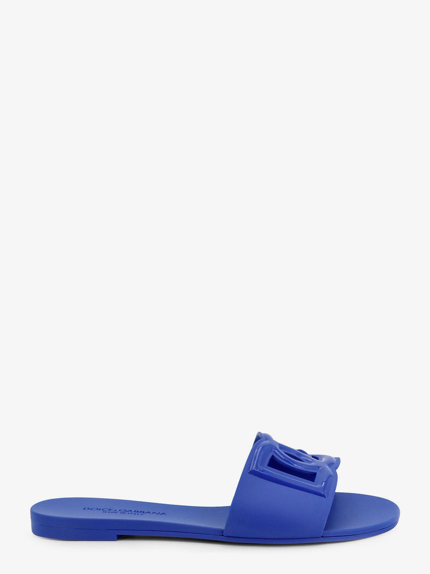 Dolce & Gabbana Women Pvc Sandals With Dg Logo On The Front DOLCE & GABBANA
