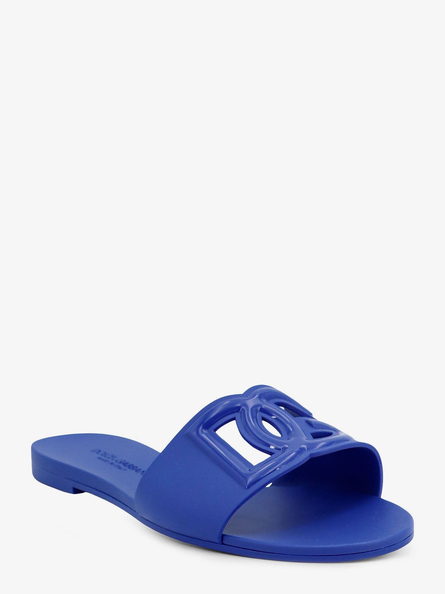 Dolce & Gabbana Women Pvc Sandals With Dg Logo On The Front DOLCE & GABBANA