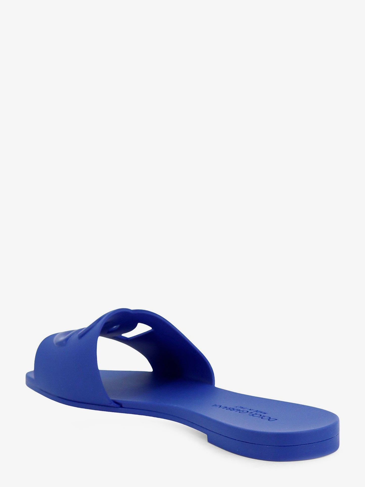 Dolce & Gabbana Women Pvc Sandals With Dg Logo On The Front DOLCE & GABBANA