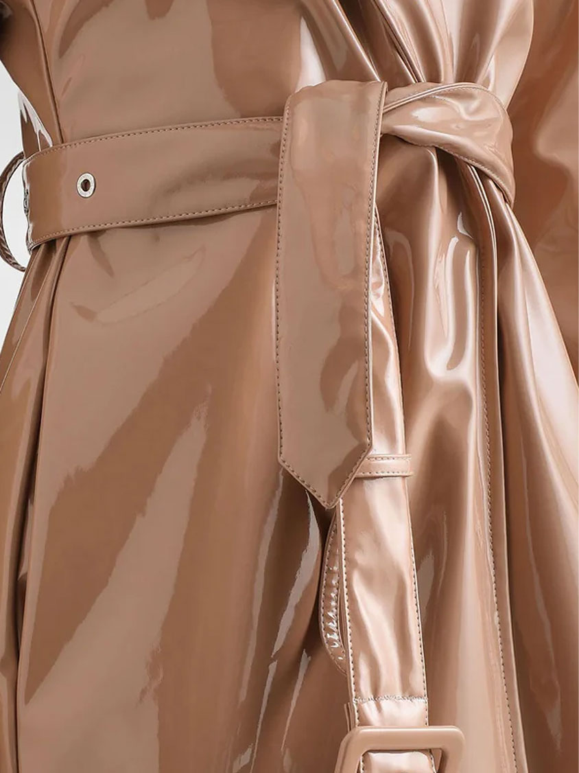Dolce & Gabbana Women Vinyl Trench DOLCE & GABBANA