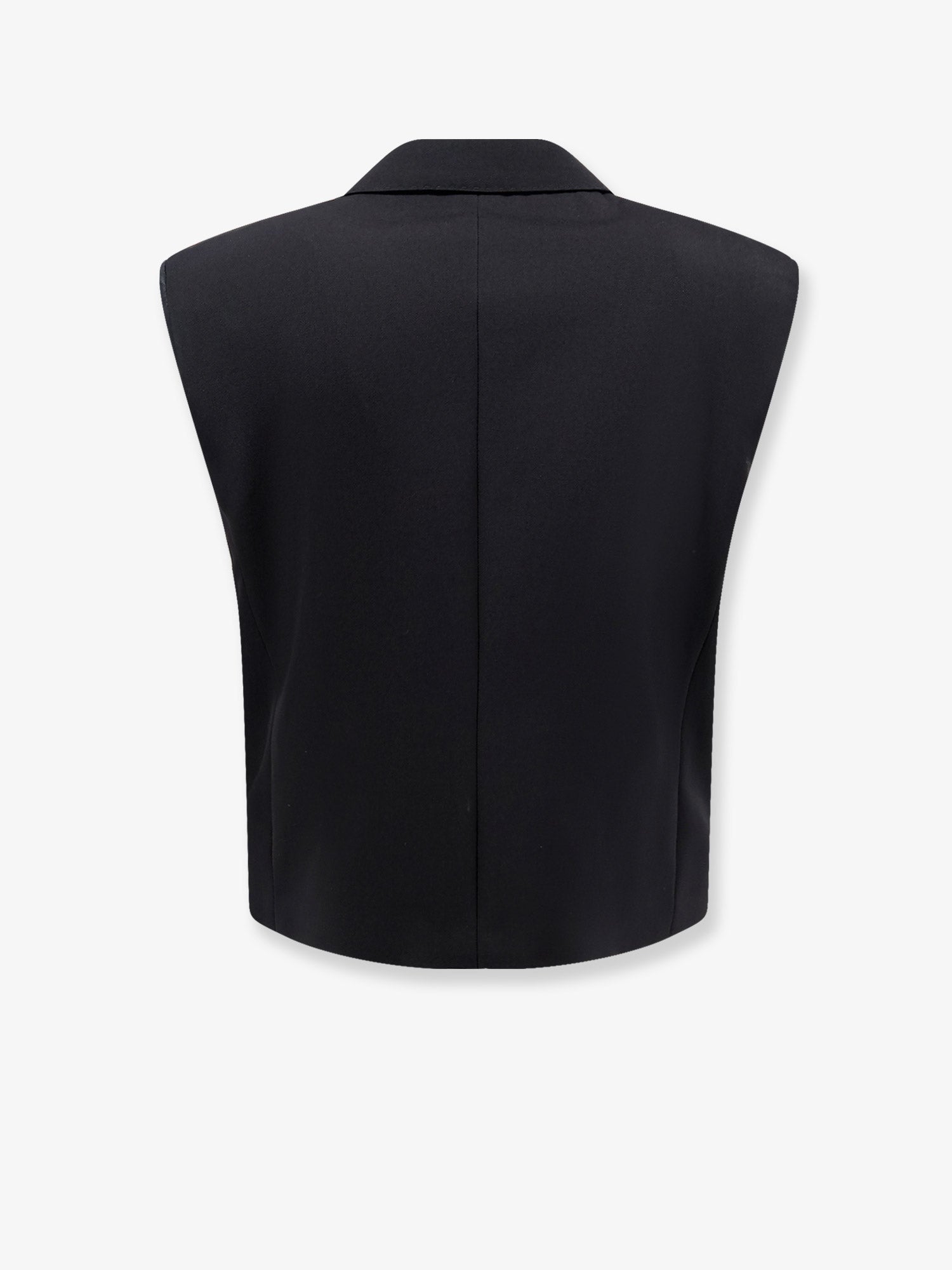 Dolce & Gabbana Women Virgin Wool And Silk Blend Tuxedo Vest DOLCE & GABBANA