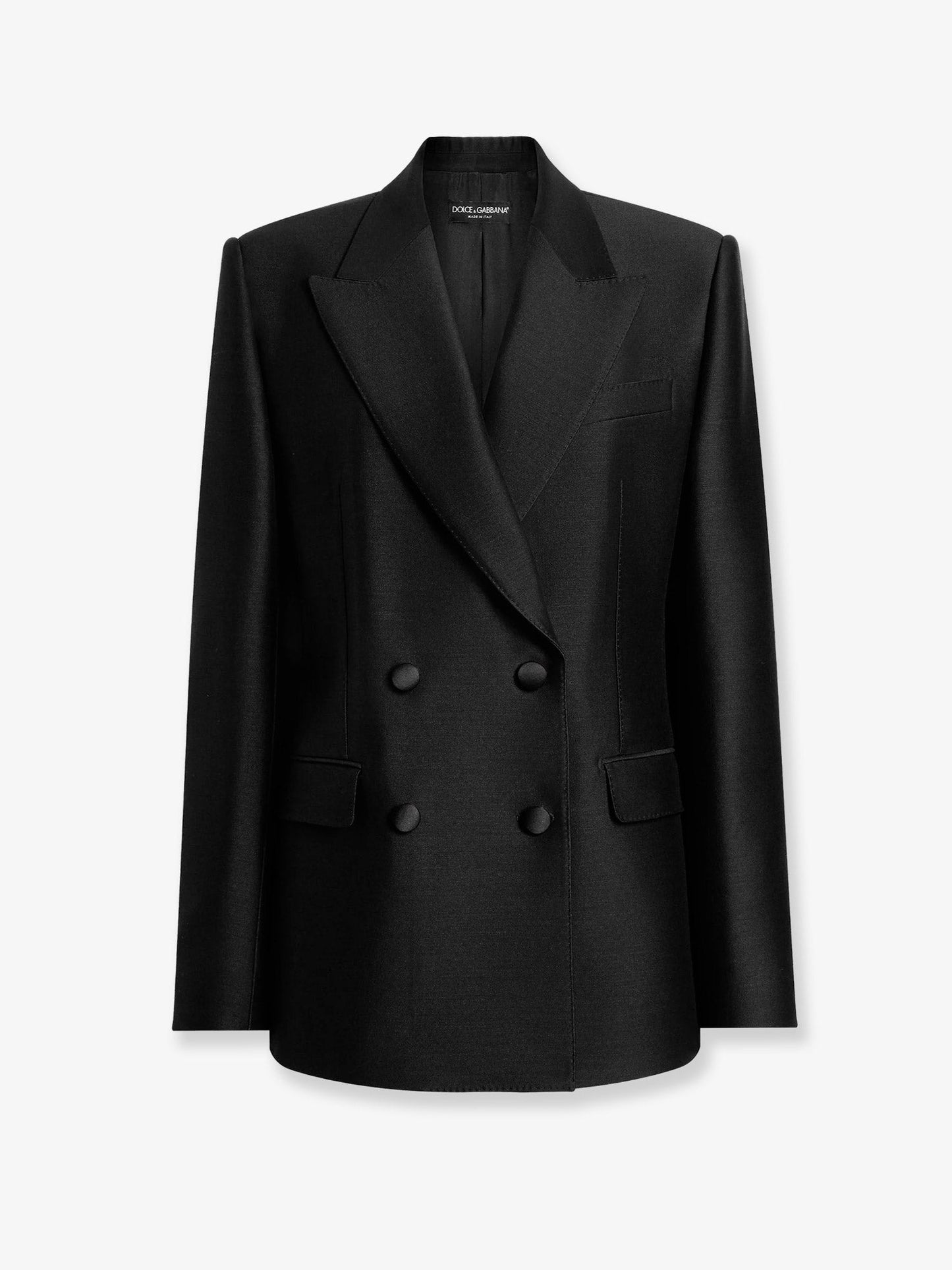 Dolce & Gabbana Women Double-Breasted Faille Blazer DOLCE & GABBANA