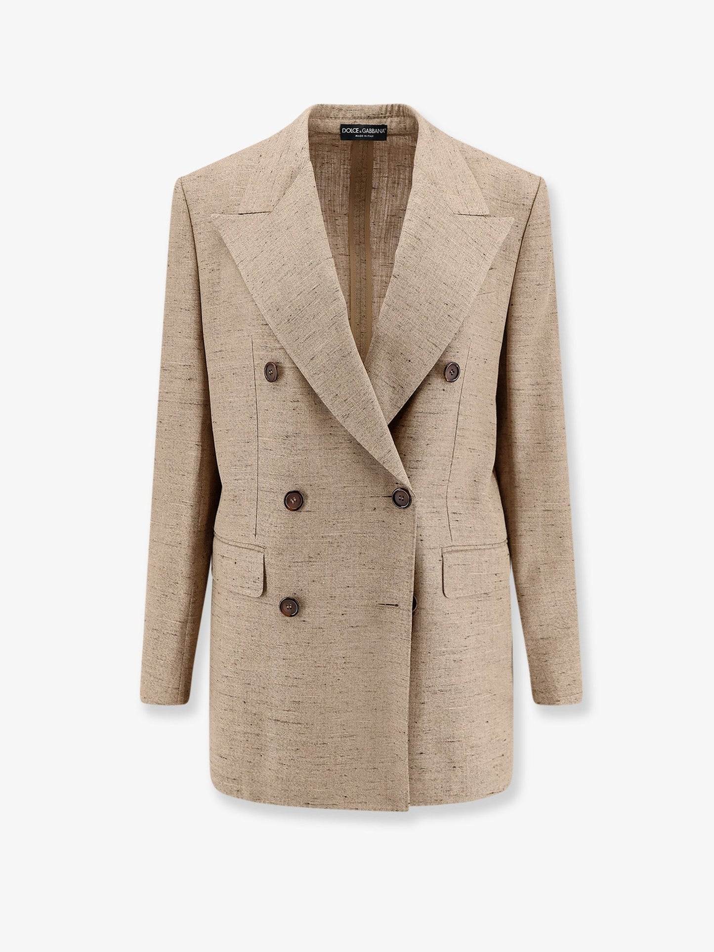 Dolce & Gabbana Women Viscose And Linen Blazer DOLCE & GABBANA