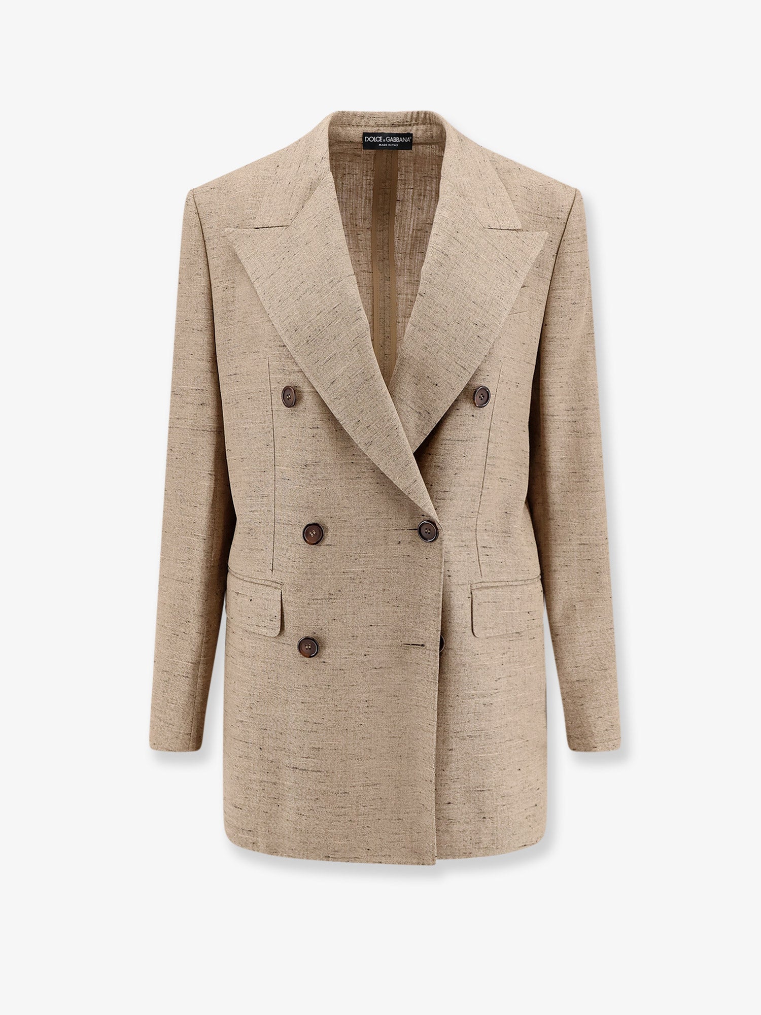 Dolce & Gabbana Women Viscose And Linen Blazer DOLCE & GABBANA