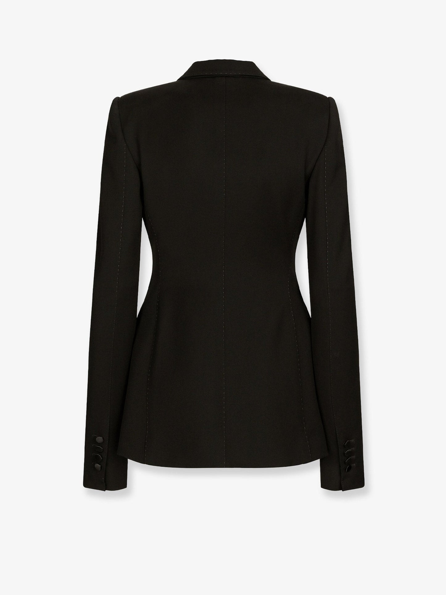 Dolce & Gabbana Women Tuxedo Virgin Wool And Silk Blazer DOLCE & GABBANA