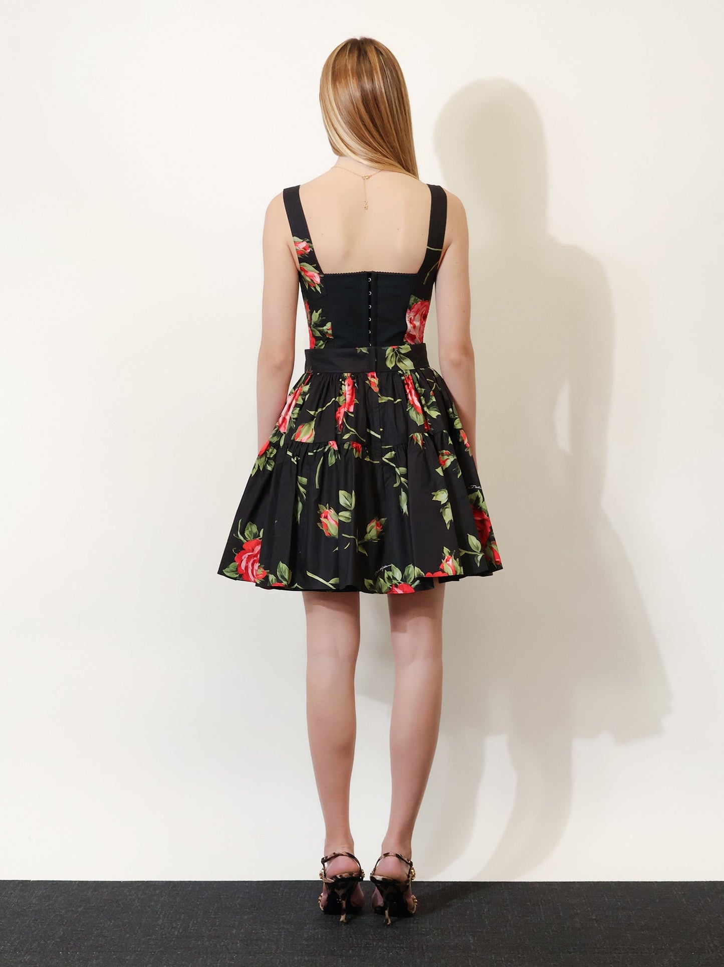 Dolce & Gabbana Women Cotton Skirt With Iconic Print DOLCE & GABBANA
