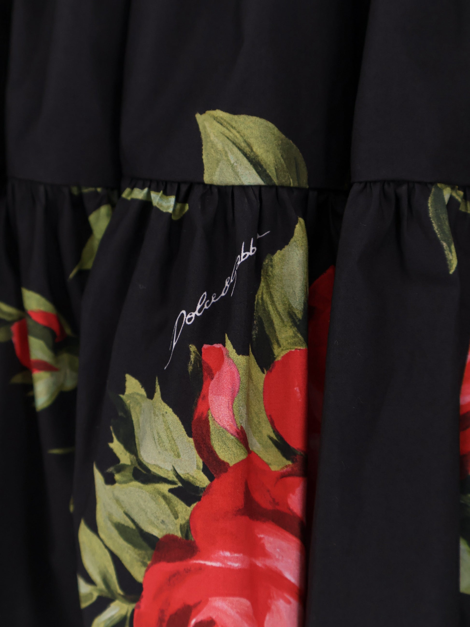 Dolce & Gabbana Women Cotton Skirt With Iconic Print DOLCE & GABBANA