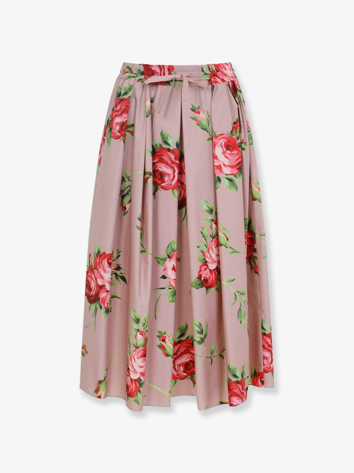 Dolce & Gabbana Women Cotton Skirt With Iconic Print DOLCE & GABBANA