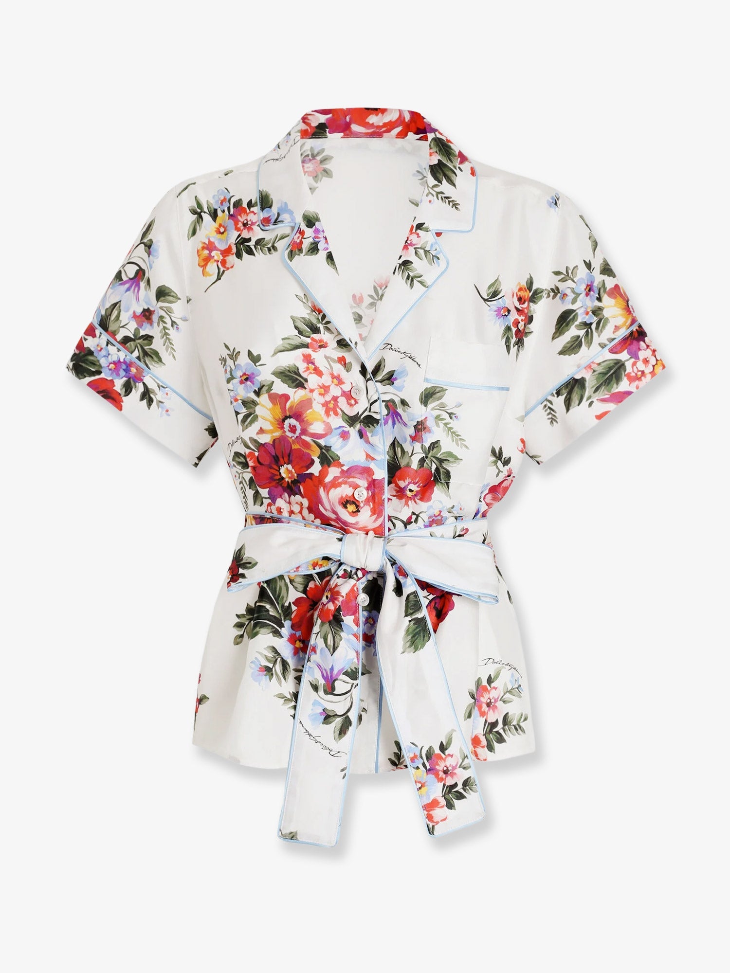 Dolce & Gabbana Women Vanity Silk Shirt DOLCE & GABBANA