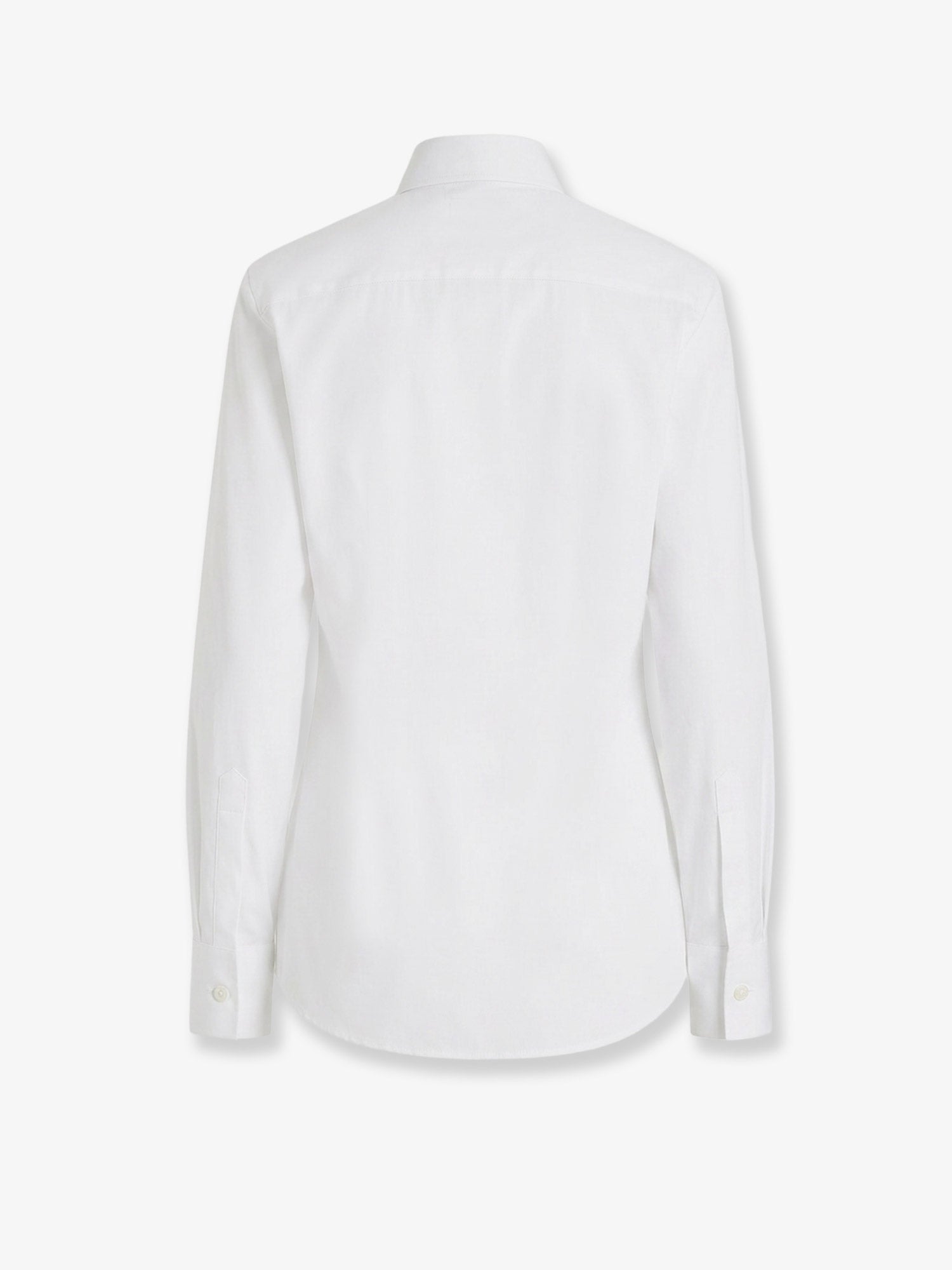 Dolce & Gabbana Women Cotton Shirt With Floral Embroideries DOLCE & GABBANA