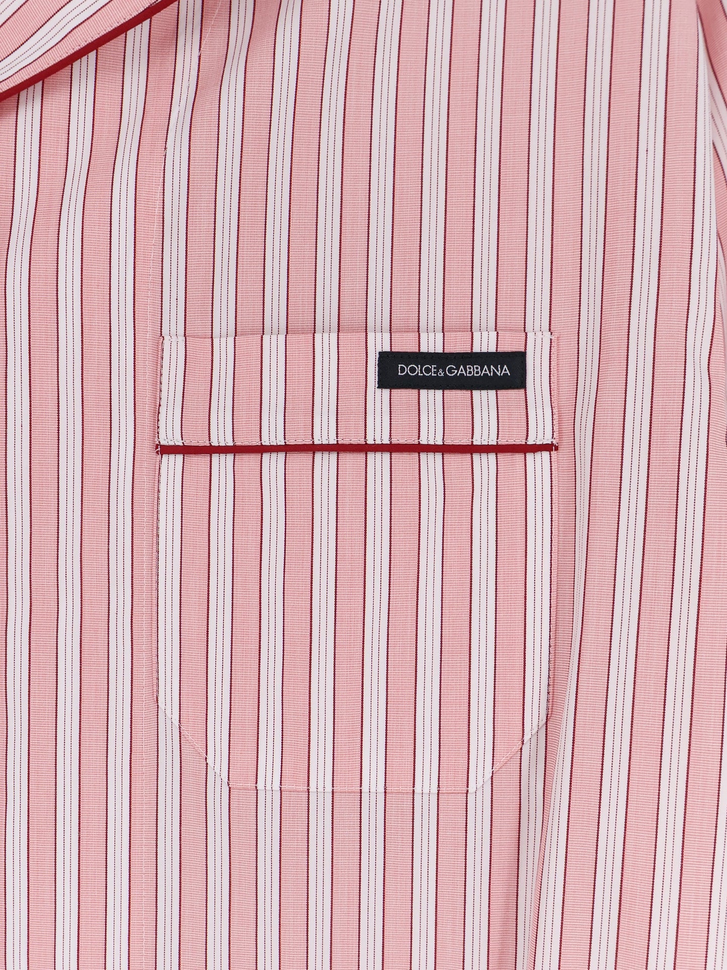Dolce & Gabbana Women Striped Cotton Pajama Shirt DOLCE & GABBANA