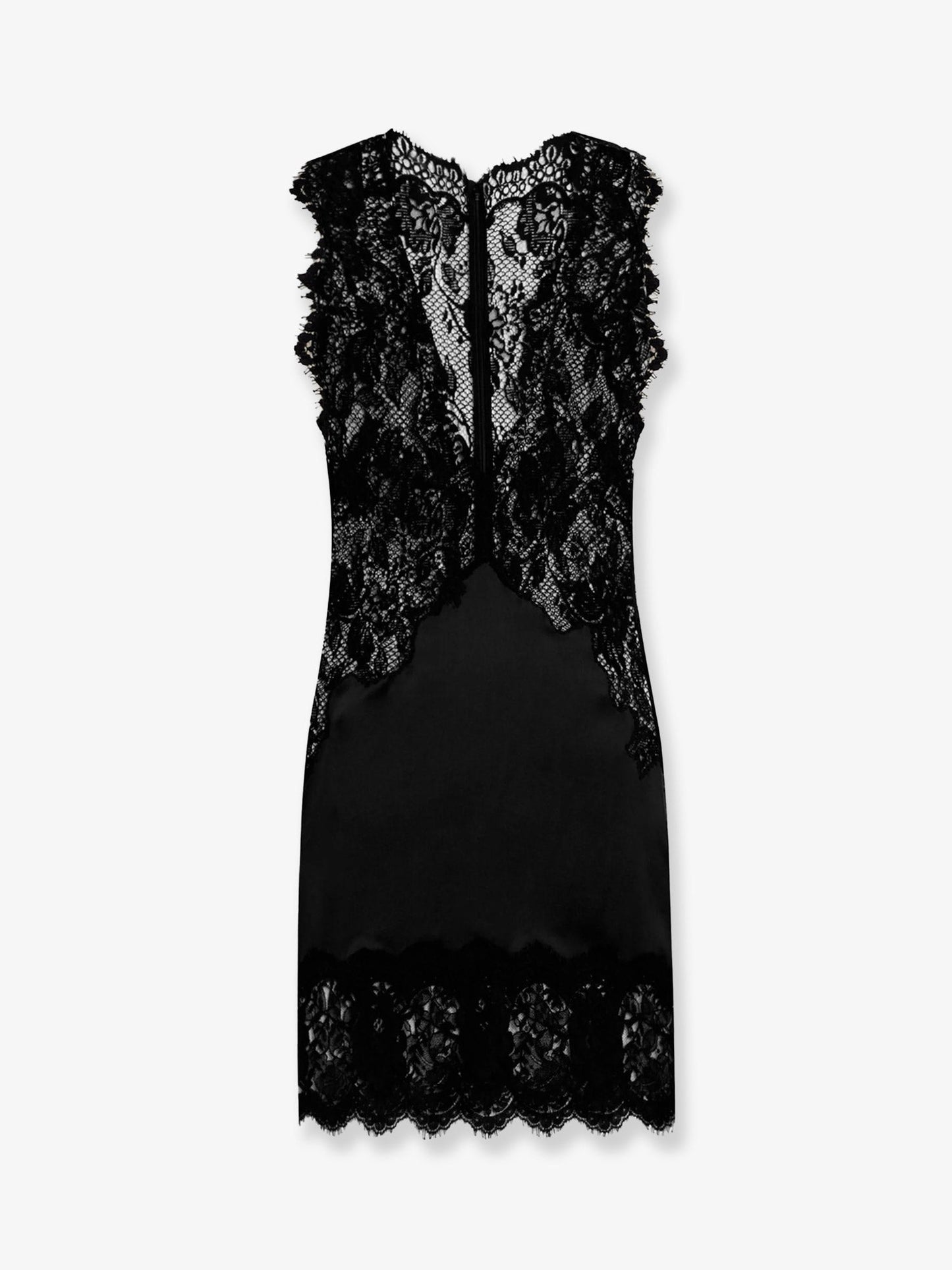 Dolce & Gabbana Women Lace And Satin Dress DOLCE & GABBANA
