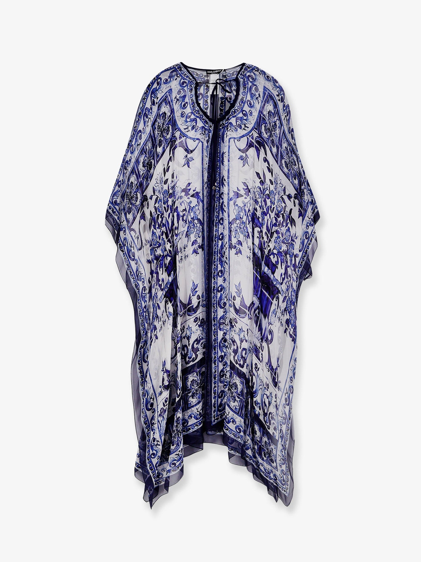 Dolce & Gabbana Women Kaftano Silk Dress DOLCE & GABBANA