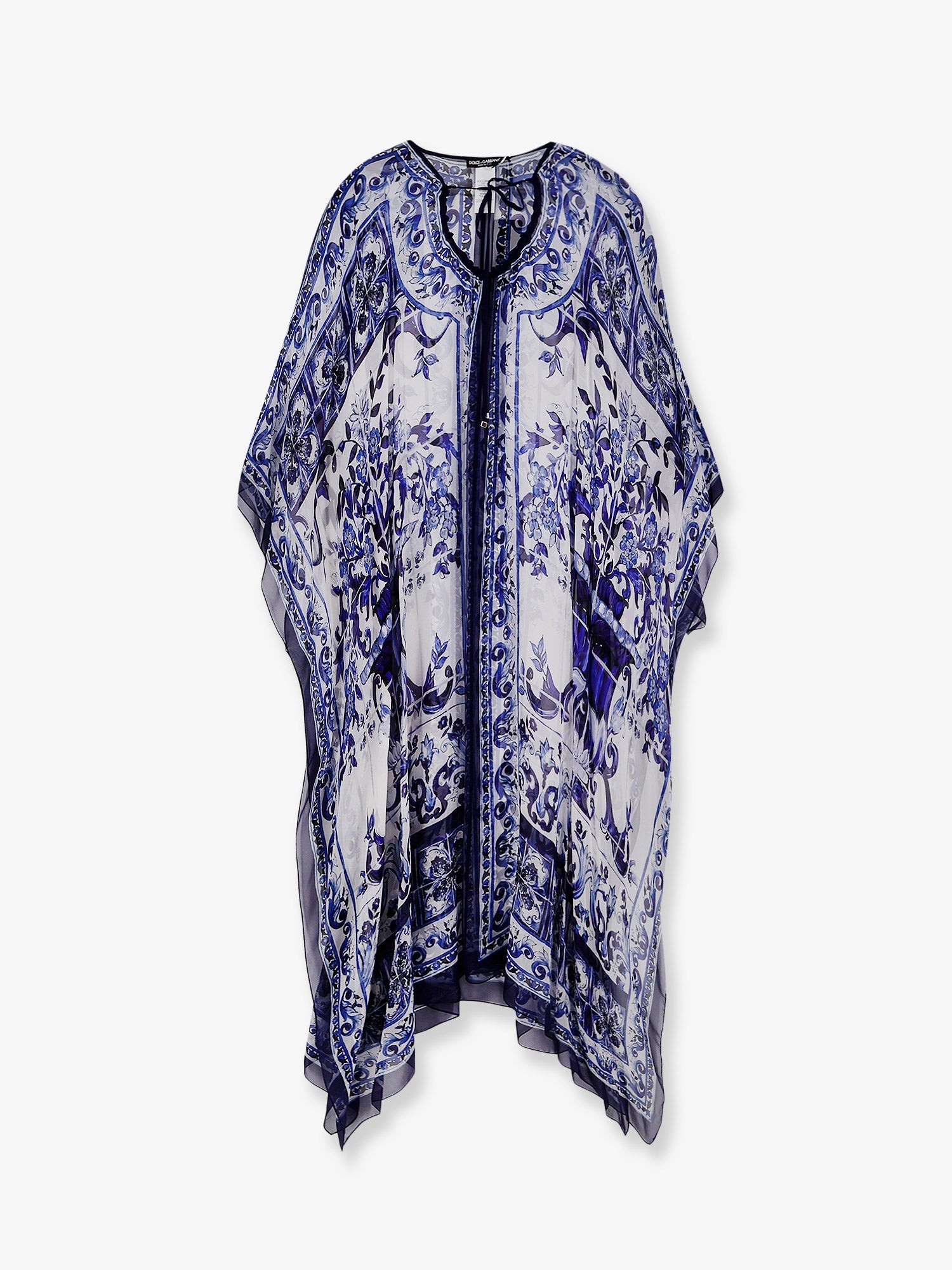 Dolce & Gabbana Women Kaftano Silk Dress DOLCE & GABBANA