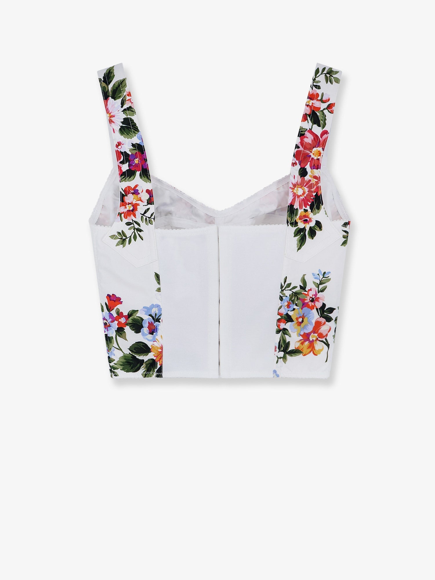 Dolce & Gabbana Women Cotton Blend Bustier Top DOLCE & GABBANA