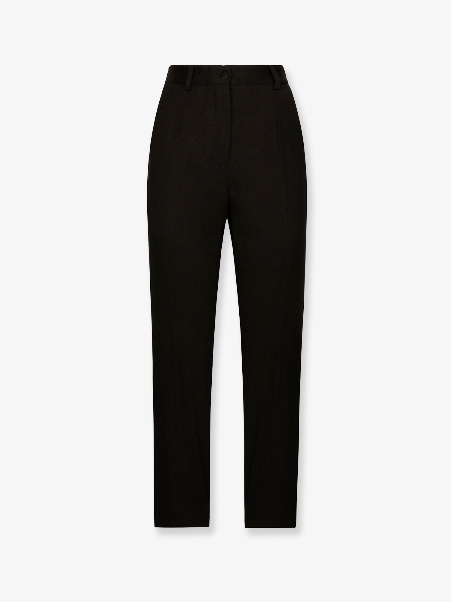 Dolce & Gabbana Women Tuxedo Virgin Wool And Silk Trousers DOLCE & GABBANA