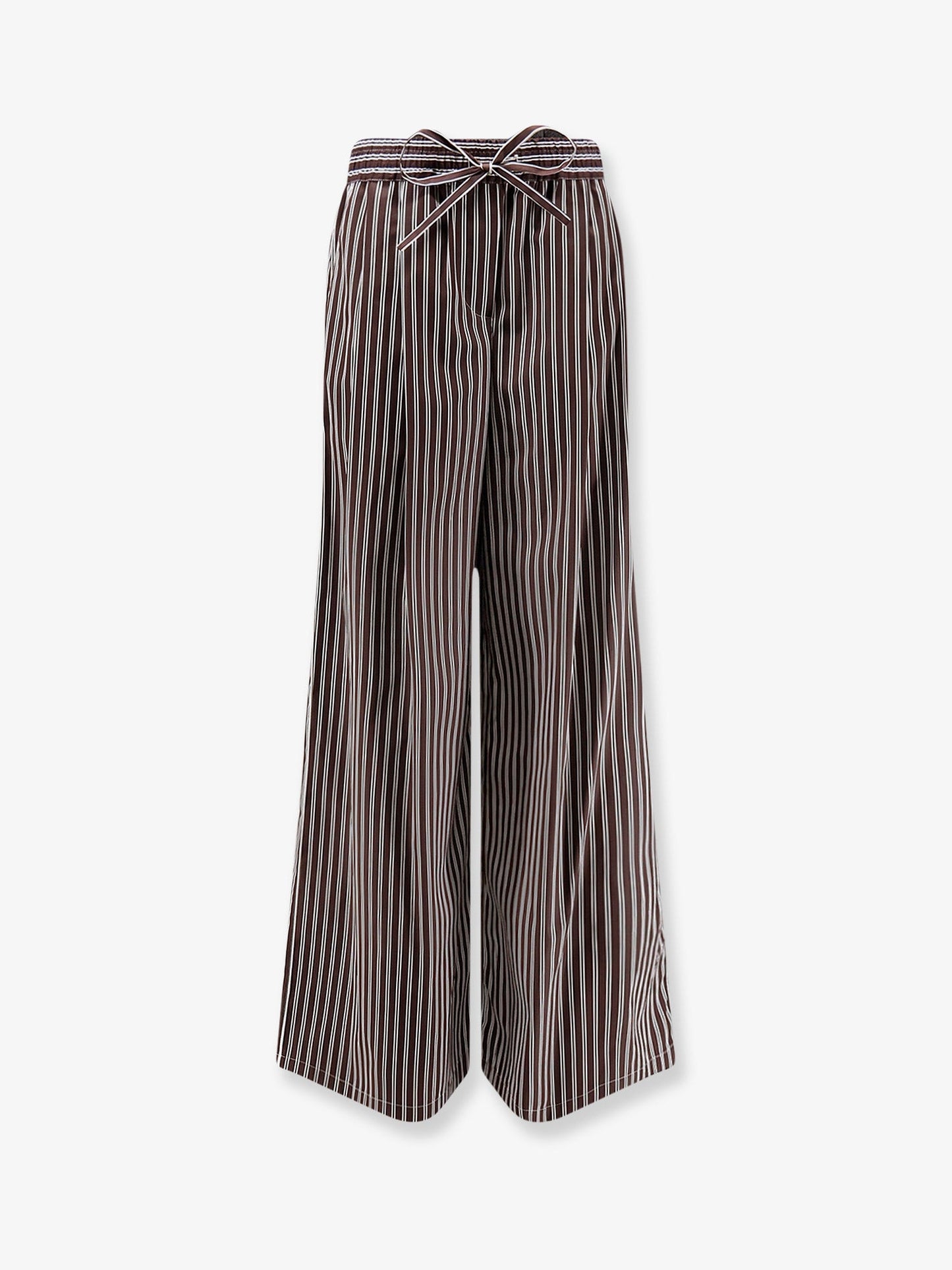 Dolce & Gabbana Women Pajamas Striped Poplin Trousers DOLCE & GABBANA