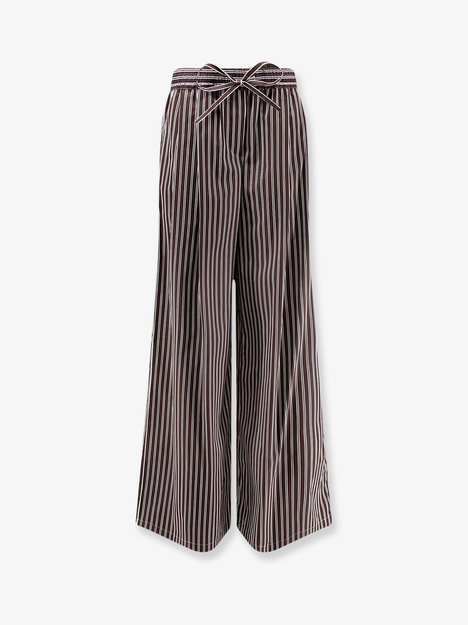 Dolce & Gabbana Women Pajamas Striped Poplin Trousers DOLCE & GABBANA