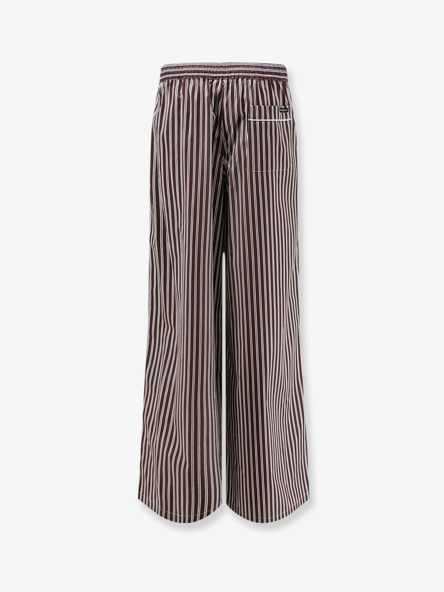 Dolce & Gabbana Women Pajamas Striped Poplin Trousers DOLCE & GABBANA