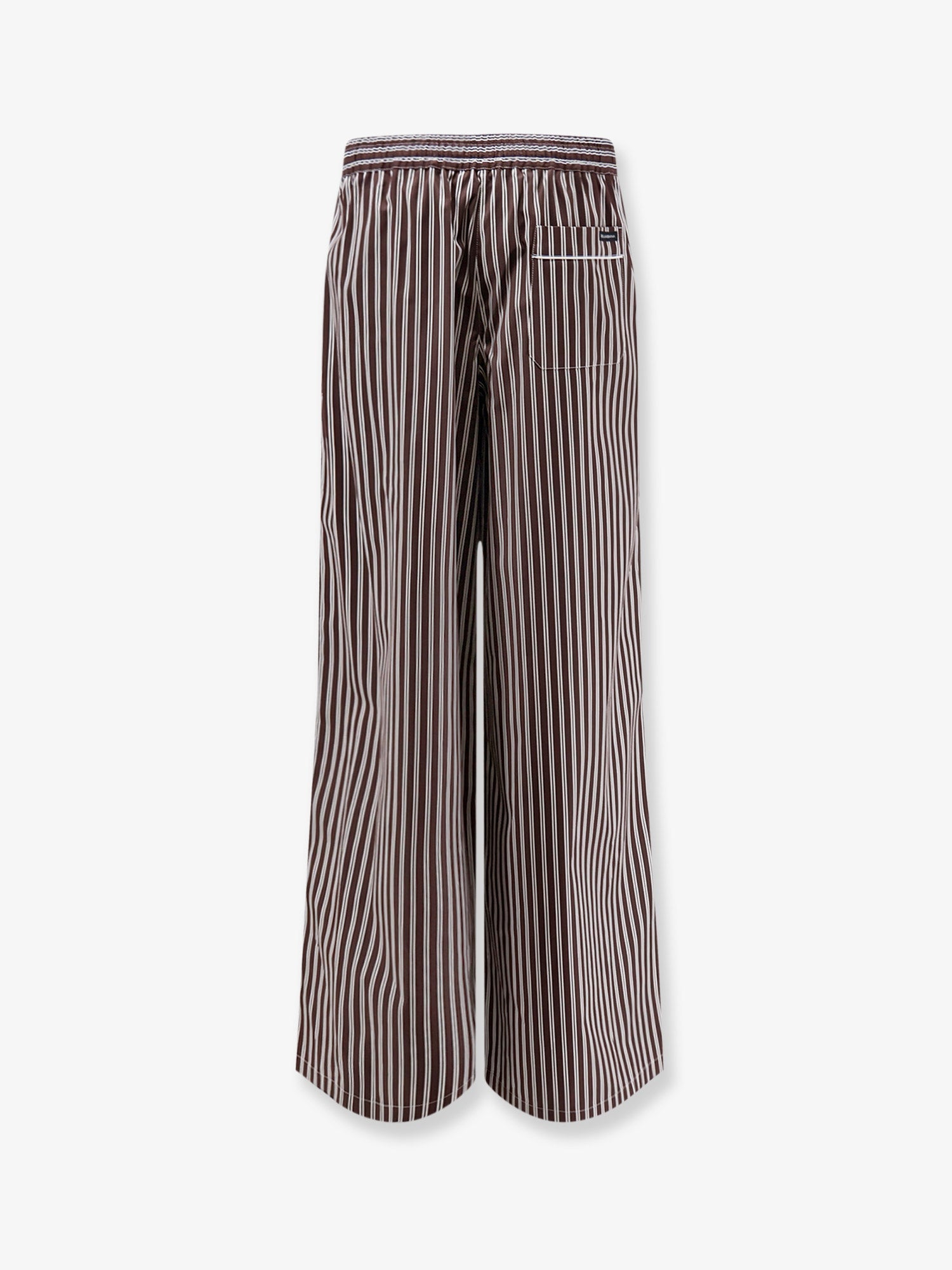 Dolce & Gabbana Women Pajamas Striped Poplin Trousers DOLCE & GABBANA
