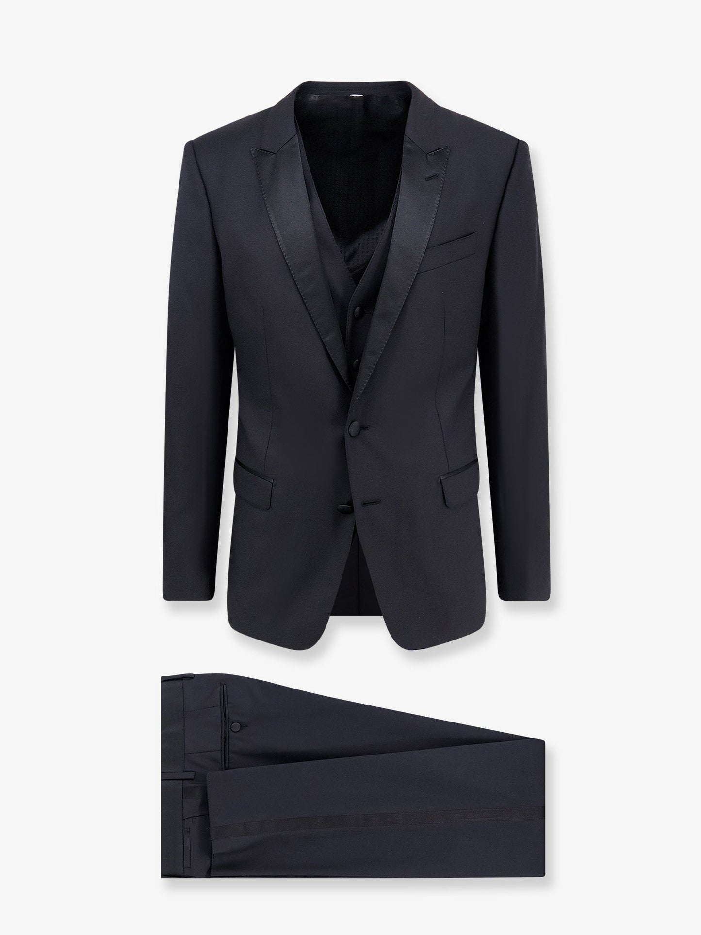 Dolce & Gabbana Men Martini Tuxedo With Vest DOLCE & GABBANA