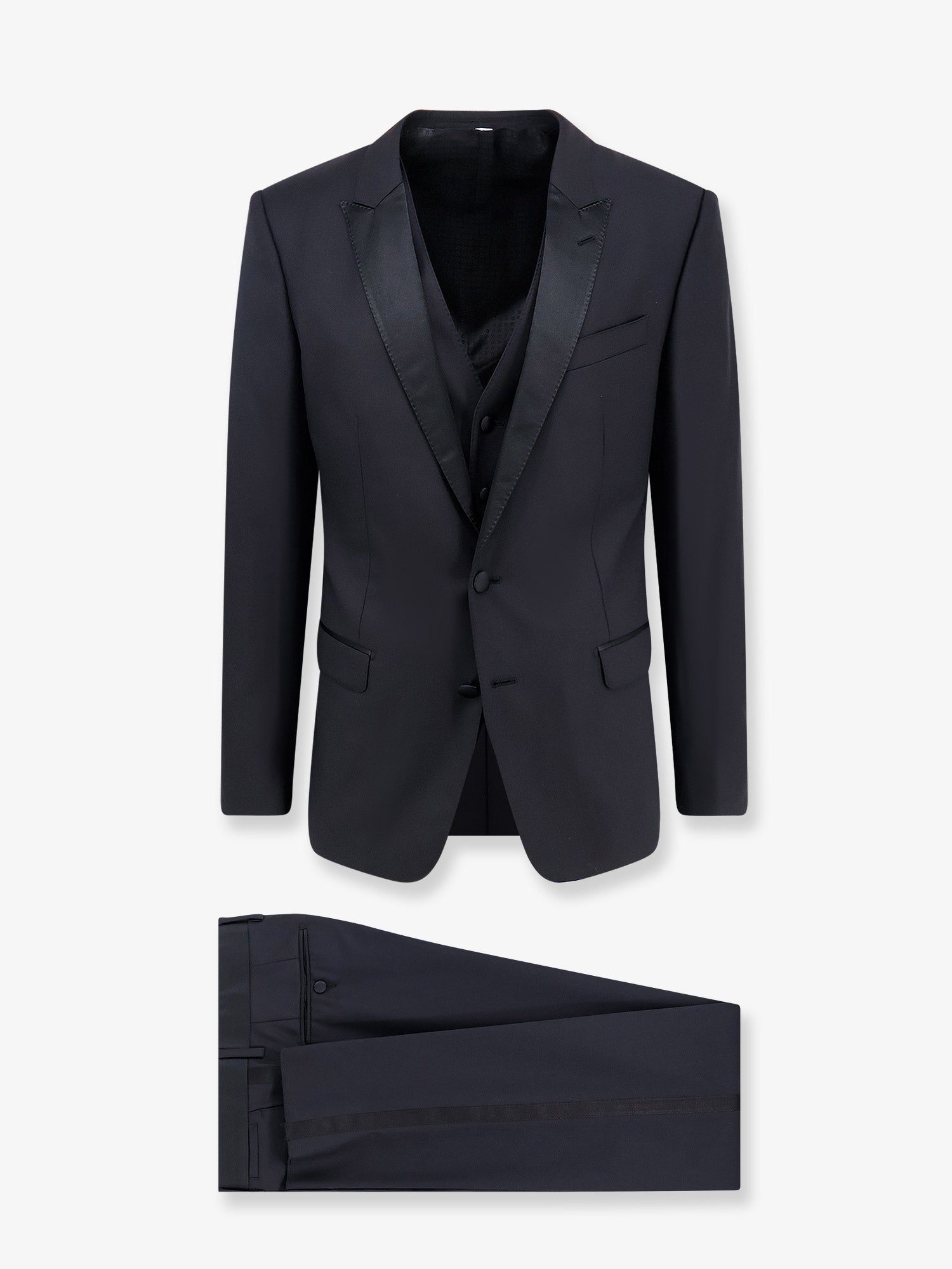 Dolce & Gabbana Men Martini Tuxedo With Vest DOLCE & GABBANA