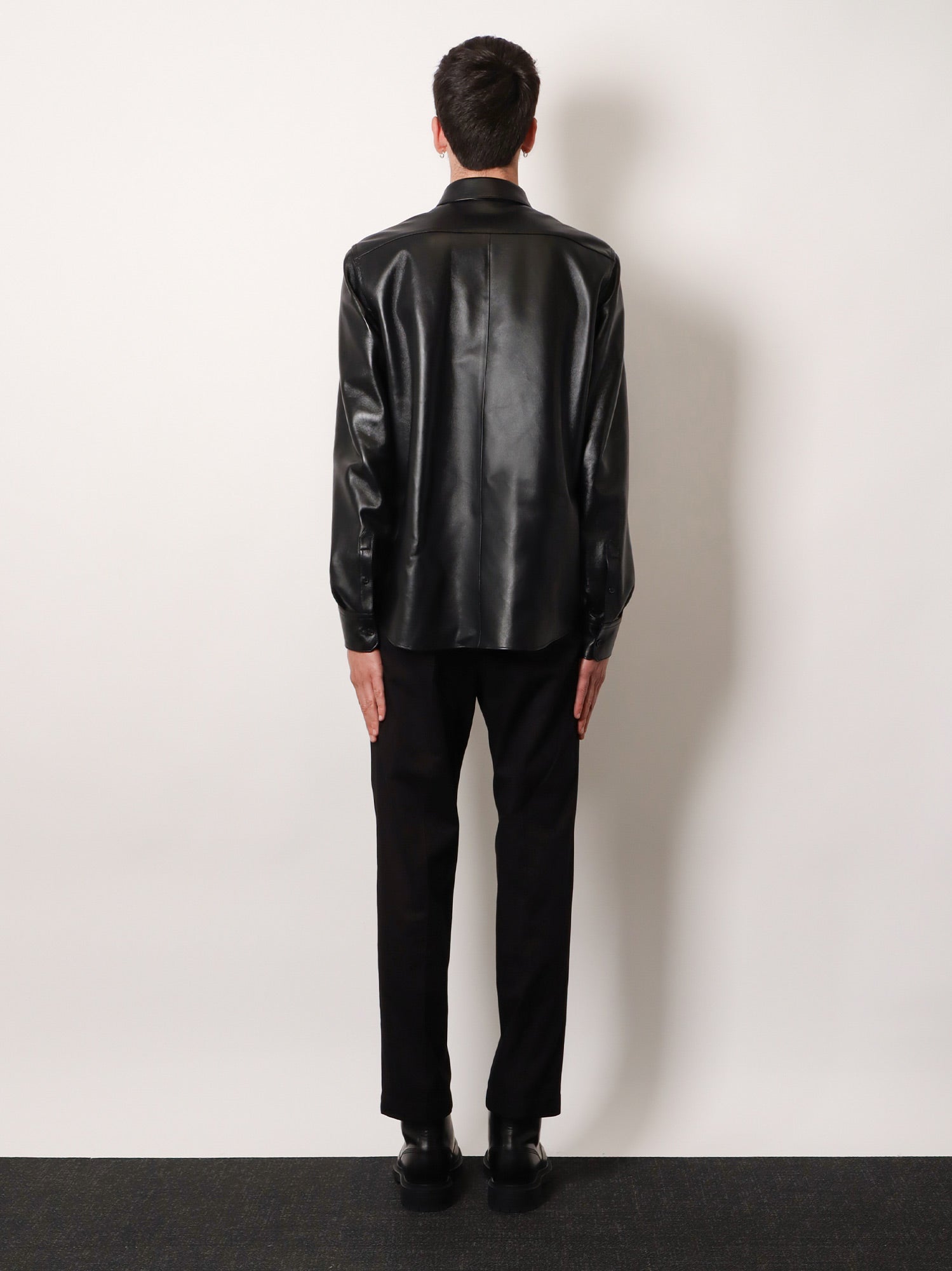 Dolce & Gabbana Men Leather Shirt/Jacket DOLCE & GABBANA