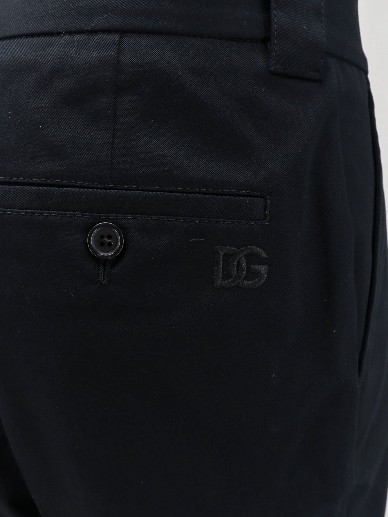 Dolce & Gabbana Men Sartorial Stretch Cotton Trousers DOLCE & GABBANA