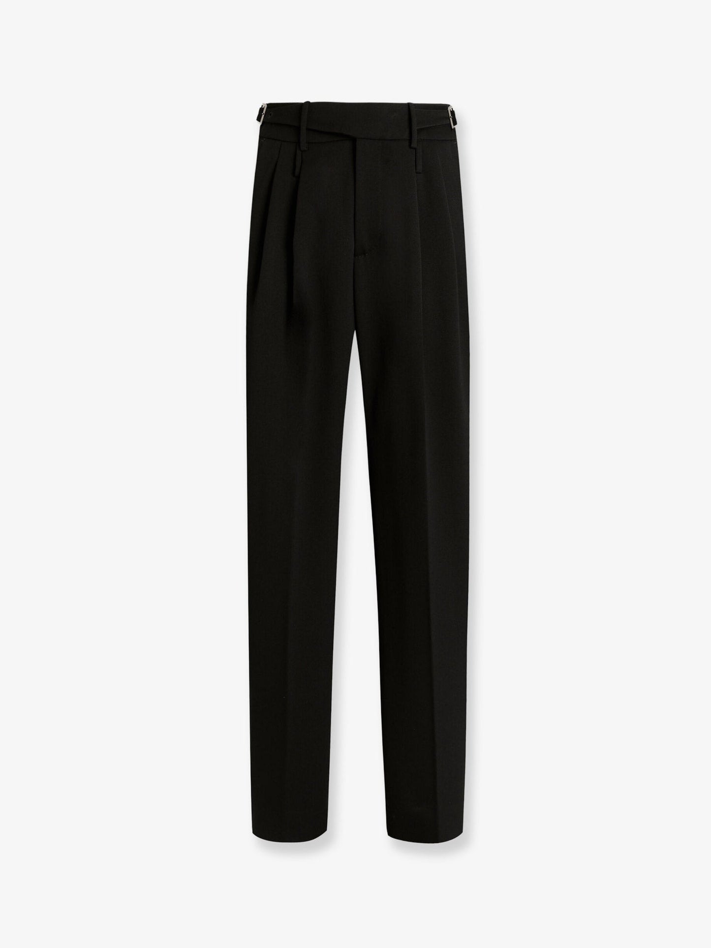 Dolce & Gabbana Men Virgin Wool Trousers With Frontal Pinces DOLCE & GABBANA