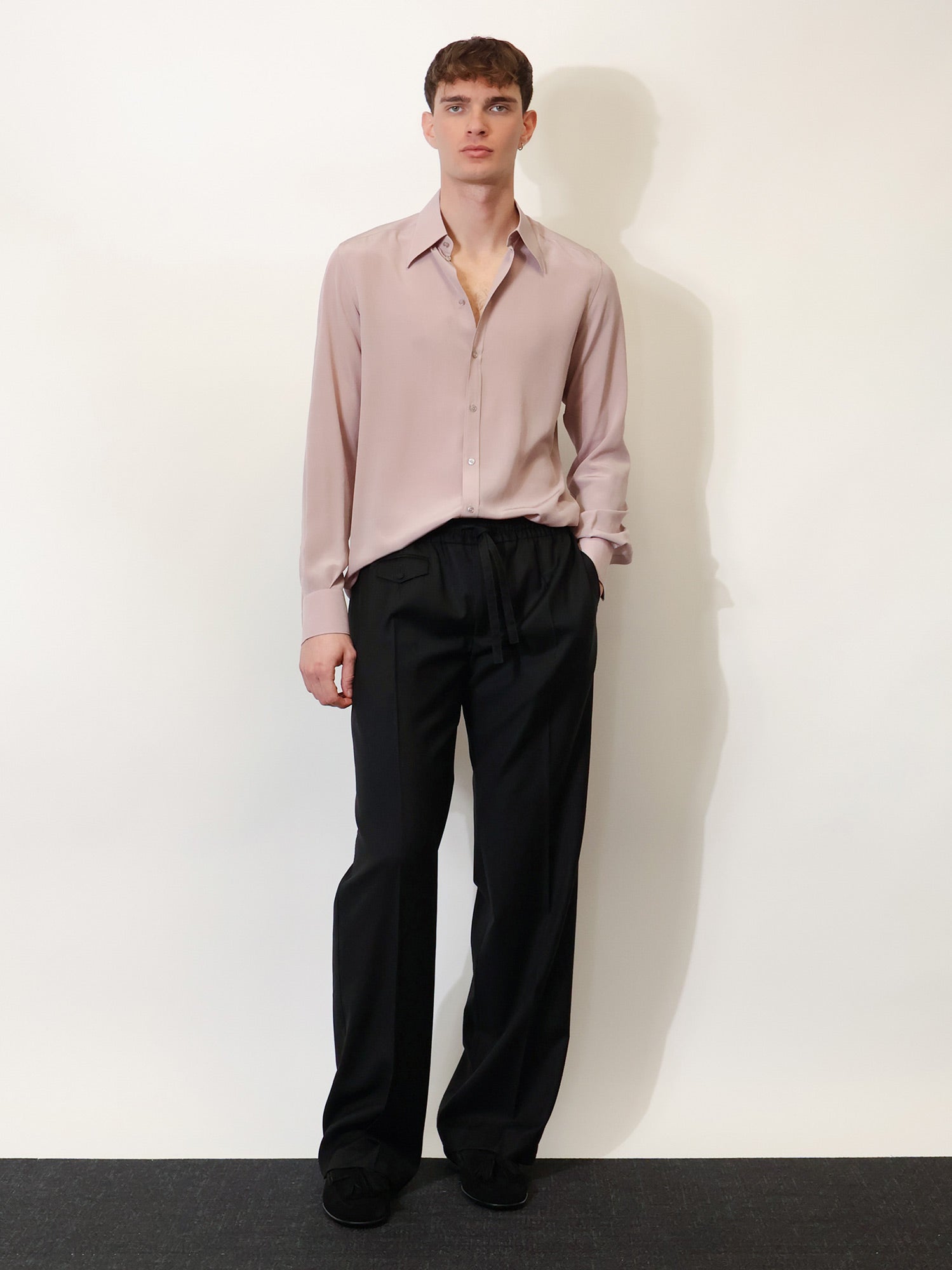 Dolce & Gabbana Men Virgin Wool Trousers DOLCE & GABBANA