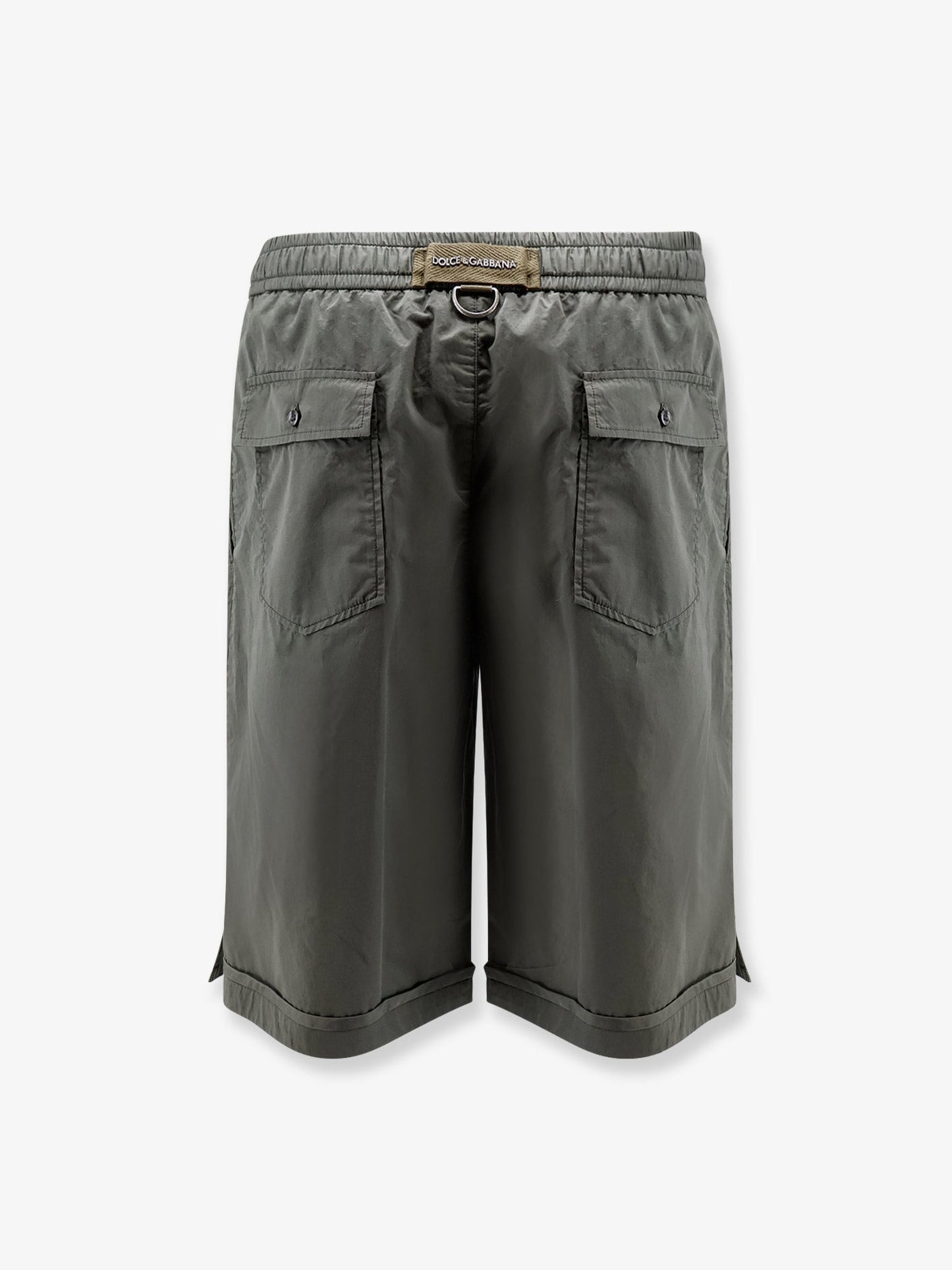 Dolce & Gabbana Men Cotton Shorts With Logo Detail DOLCE & GABBANA