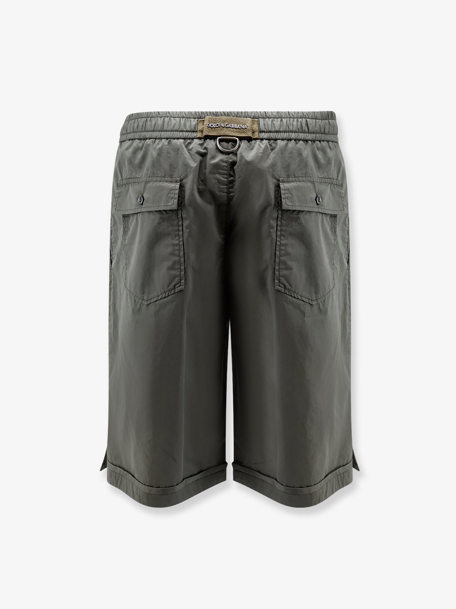 Dolce & Gabbana Men Cotton Shorts With Logo Detail DOLCE & GABBANA