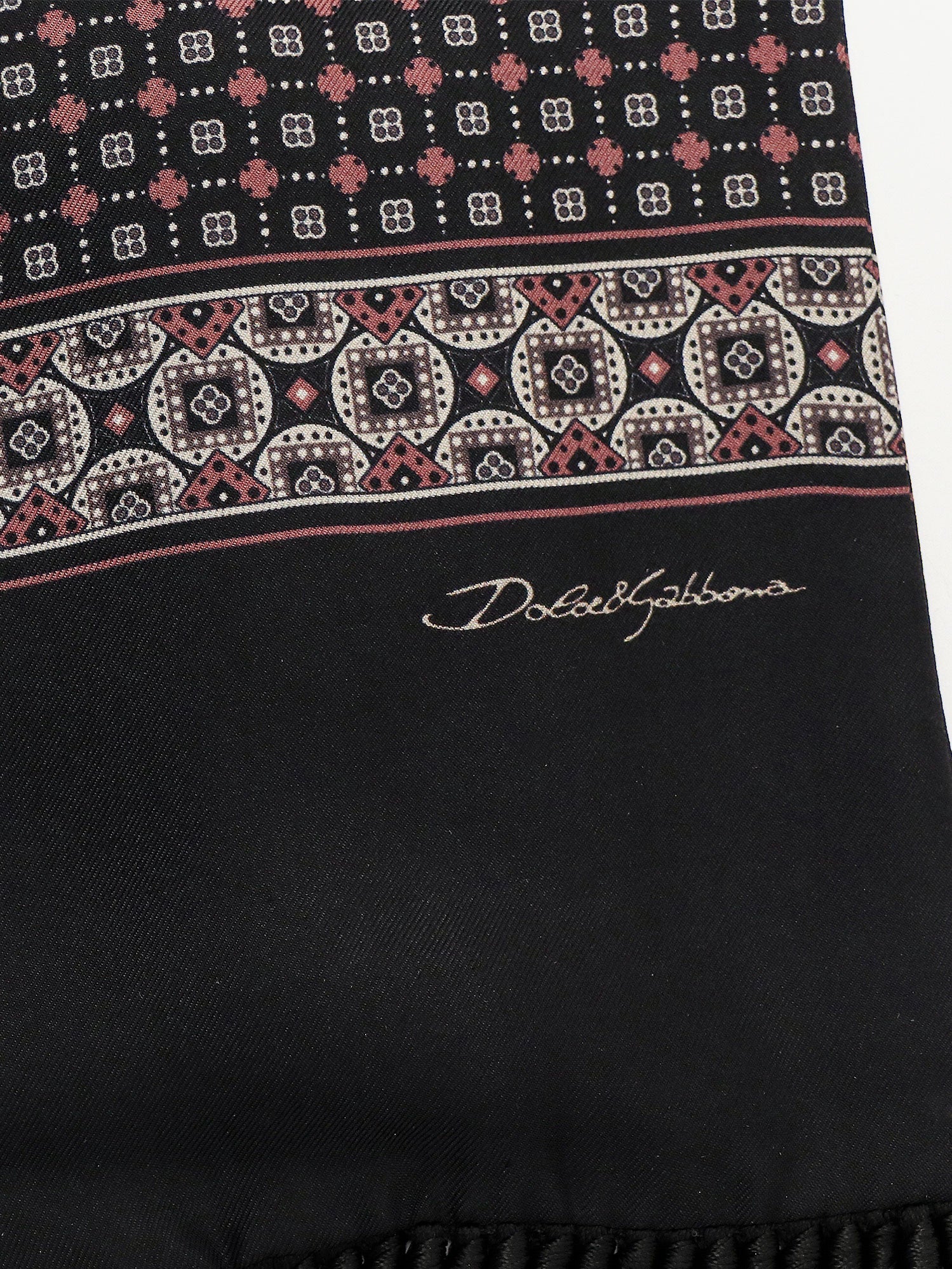 Dolce & Gabbana Men Silk Scarf DOLCE & GABBANA